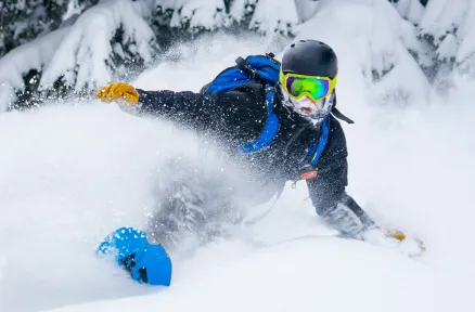 snowboarding